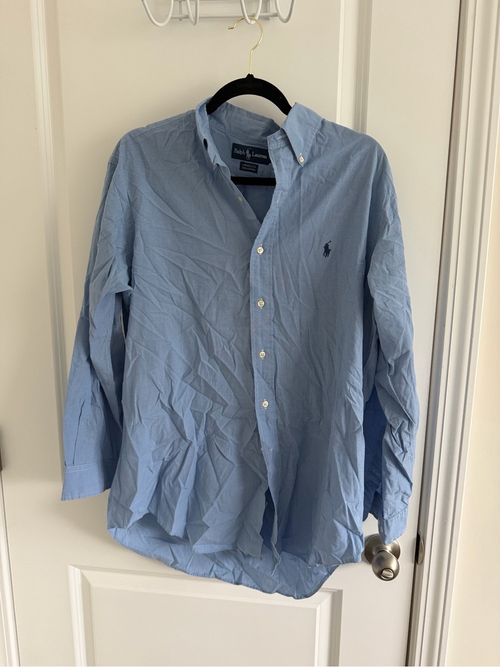 Ralph Lauren Light Blue Oxford Button-Down Shirt